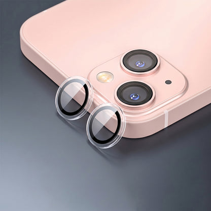 iPhone 13 Mini Wiwu LG-007 Lens Guard Oleofobik Anti Reflective Kamera Lens Koruyucu + Kolay Uygulama Aparatlı