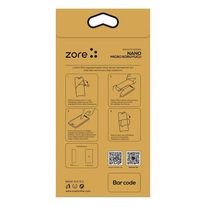 iPhone 13 Mini Zore Nano Micro Temperli Ekran Koruyucu