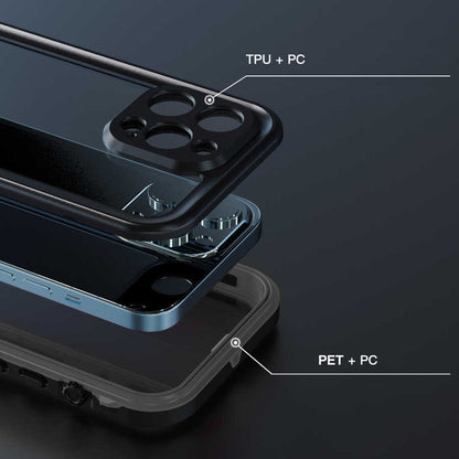 iPhone 13 Pro Kılıf 1-1 Su Geçirmez Kılıf