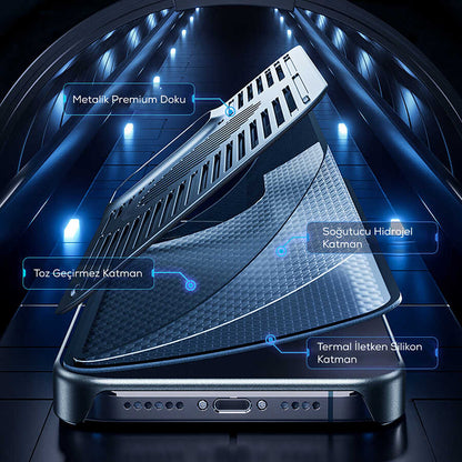 iPhone 13 Pro Kılıf Benks Bizzard Soğutucu Özellikli Oyuncu Telefon Kılıfı