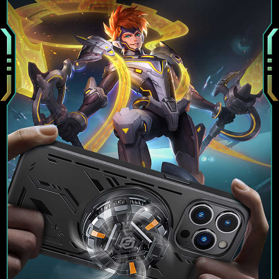 iPhone 13 Pro Kılıf Benks Isınmayı Önleyici Magnetic Oyuncu Telefon Kılıfı