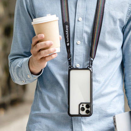 iPhone 13 Pro Kılıf Boyun Askılı Kompozit Tasarımlı Şok Önleyicili Lisanslı Switcheasy Odyssey Kılıf