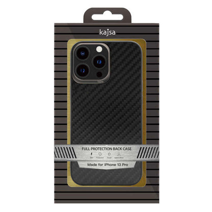 iPhone 13 Pro Kılıf Kajsa Carbon Fiber Collection Arka Kılıf