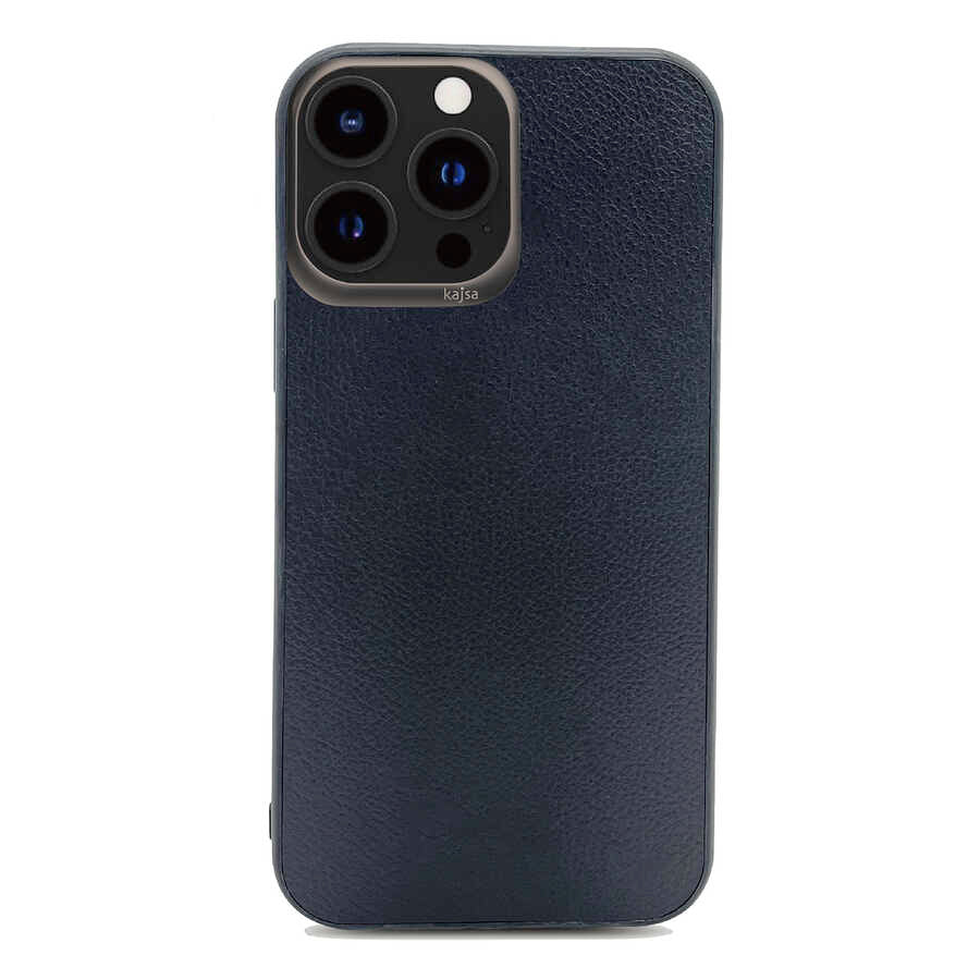 iPhone 13 Pro Kılıf Kajsa Luxe Collection Hakiki Deri Kılıf