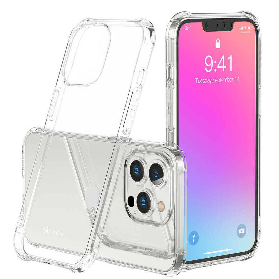 iPhone 13 Pro Kılıf Kajsa Transparent Kılıf