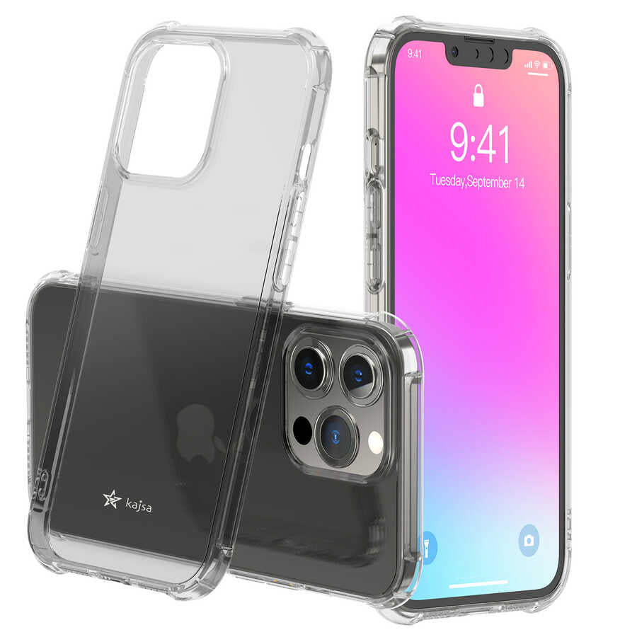 iPhone 13 Pro Kılıf Kajsa Transparent Kılıf