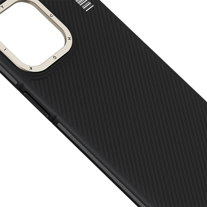 iPhone 13 Pro Kılıf M-safe Şarj Özellikli YoungKit 600D Kevlar Kılıf