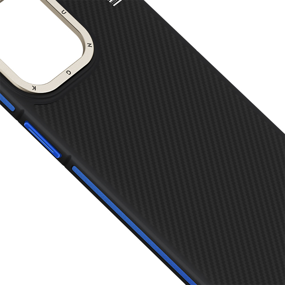 iPhone 13 Pro Kılıf M-safe Şarj Özellikli YoungKit 600D Kevlar Kılıf