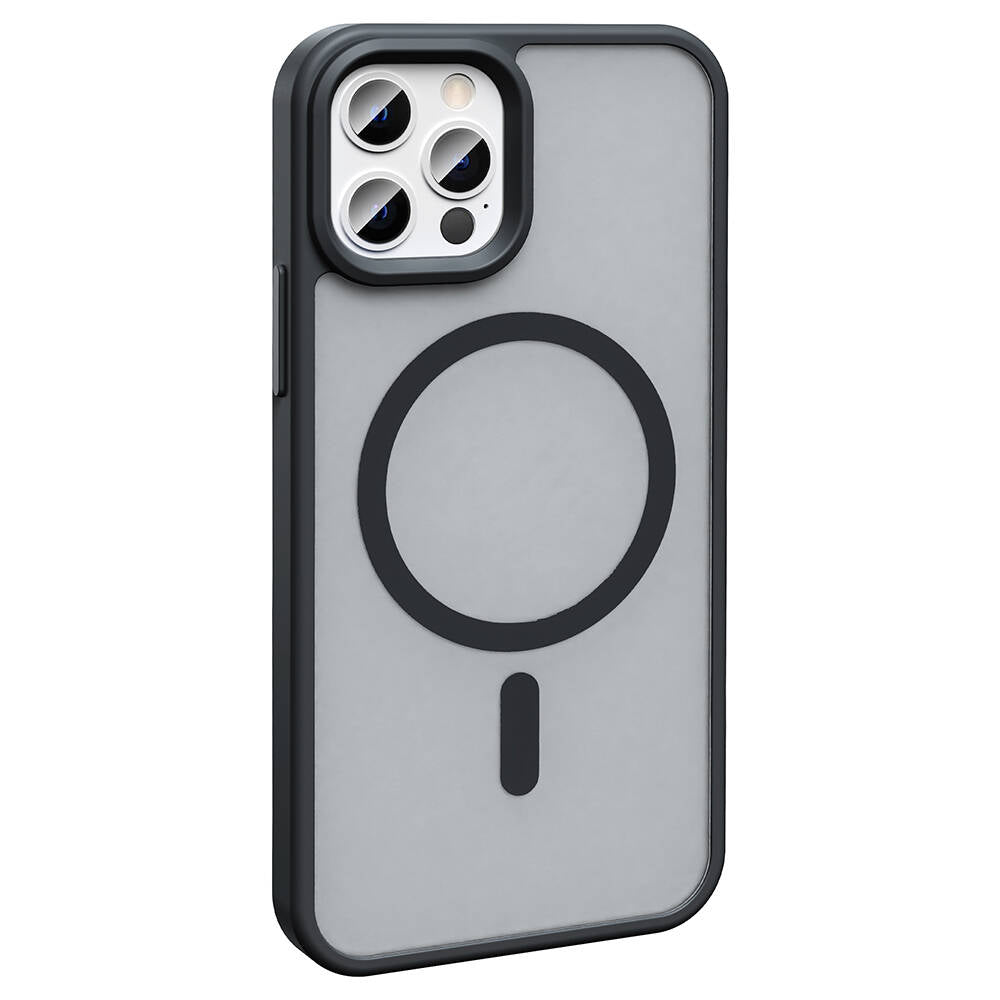 iPhone 13 Pro Kılıf M-safe Şarj Özellikli Mat Arka Yüzey Zore Sio Kılıf
