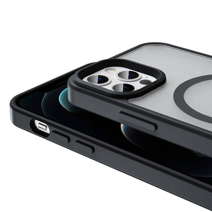 iPhone 13 Pro Kılıf M-safe Şarj Özellikli Mat Arka Yüzey Zore Sio Kılıf