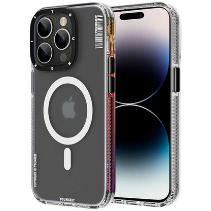 iPhone 13 Pro Kılıf M-safe Şarj Özellikli Youngkit Jane Sand Serisi Kılıf