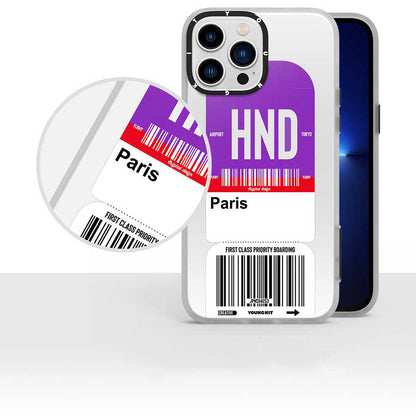 iPhone 13 Pro Kılıf YoungKit Any Time Trip Serisi Kılıf