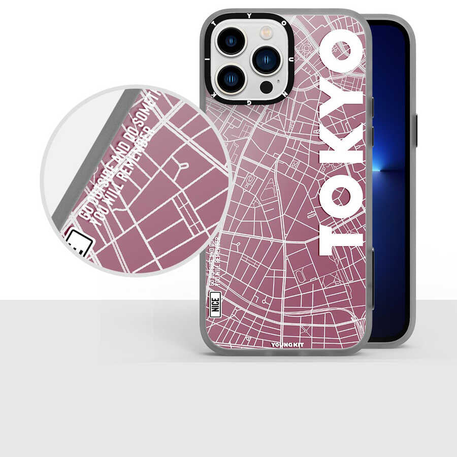 iPhone 13 Pro Kılıf YoungKit World Trip Serisi Kılıf