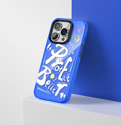 iPhone 13 Pro Max Kılıf Airbagli TPU Yazı Temalı Benks Dynamic New Kılıf