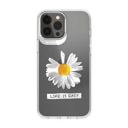 iPhone 13 Pro Max Kılıf Çift IMD Baskılı Lisanslı Switcheasy Artist Daisy Kılıf