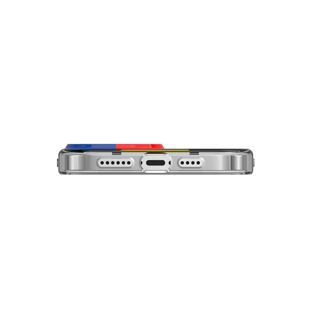 iPhone 13 Pro Max Kılıf Çift IMD Baskılı Lisanslı Switcheasy Artist Mondrian Kılıf