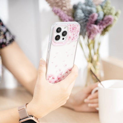 iPhone 13 Pro Max Kılıf Çift IMD Baskılı Lisanslı Switcheasy Artist Sakura Kılıf