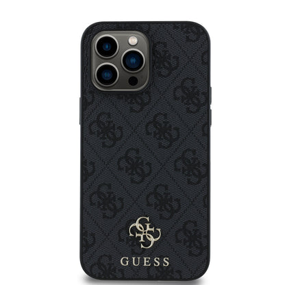 iPhone 13 Pro Max Kılıf Guess Orijinal Lisanslı M-safe Şarj Özellikli Small 4G Classic Kılıf