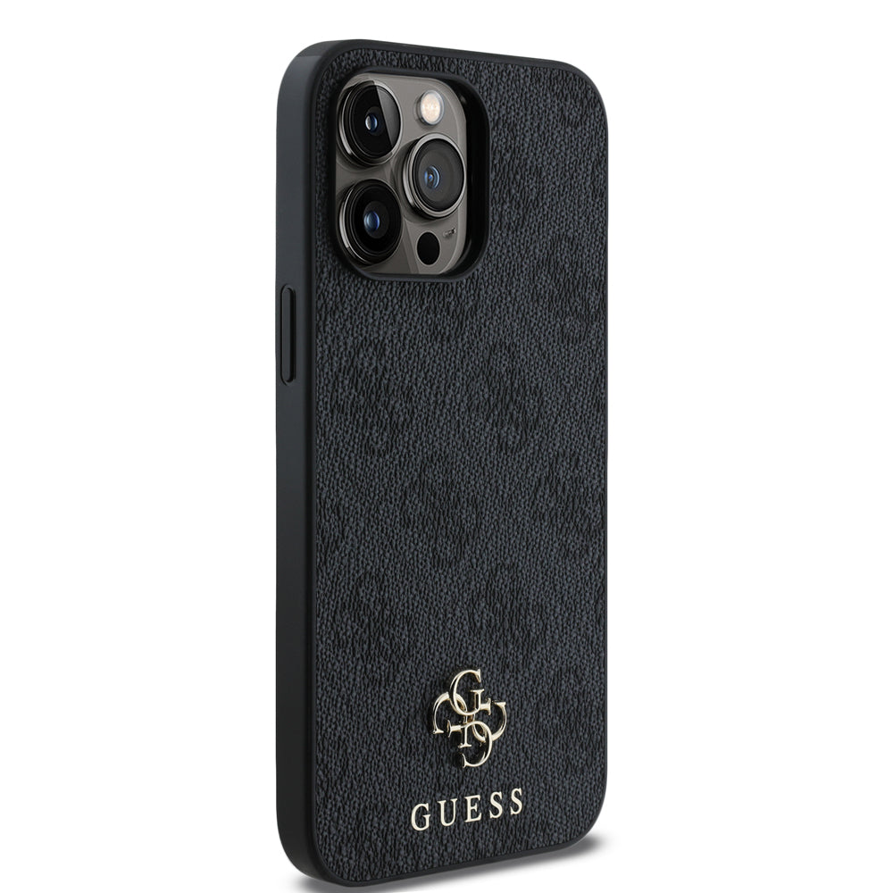 iPhone 13 Pro Max Kılıf Guess Orijinal Lisanslı M-safe Şarj Özellikli Small 4G Classic Kılıf