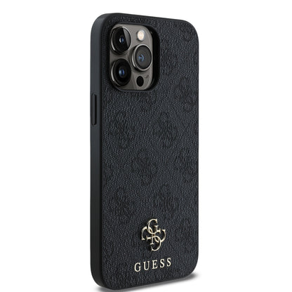 iPhone 13 Pro Max Kılıf Guess Orijinal Lisanslı M-safe Şarj Özellikli Small 4G Classic Kılıf
