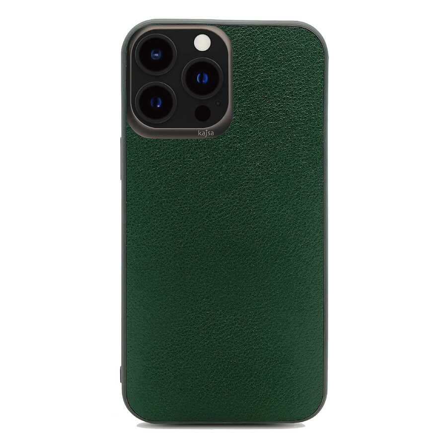 iPhone 13 Pro Max Kılıf Kajsa Luxe Collection Hakiki Deri Kılıf