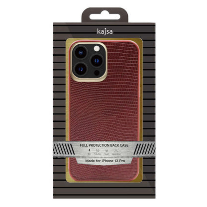 iPhone 13 Pro Max Kılıf Kajsa Preppie Collection Pu Deri Kılıf