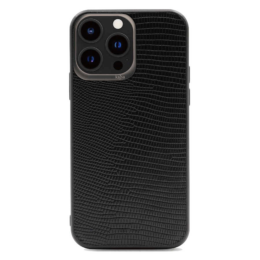 iPhone 13 Pro Max Kılıf Kajsa Preppie Collection Pu Deri Kılıf