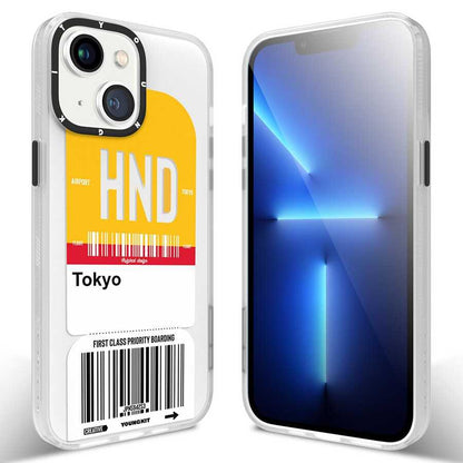 iPhone 13 Kılıf YoungKit Any Time Trip Serisi Kılıf