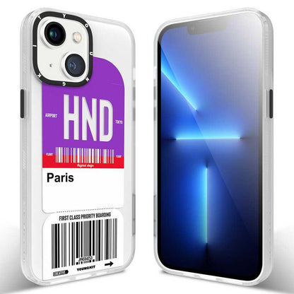 iPhone 13 Kılıf YoungKit Any Time Trip Serisi Kılıf