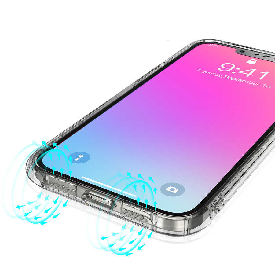 iPhone 13 Pro Max Kılıf Kajsa Transparent Kılıf