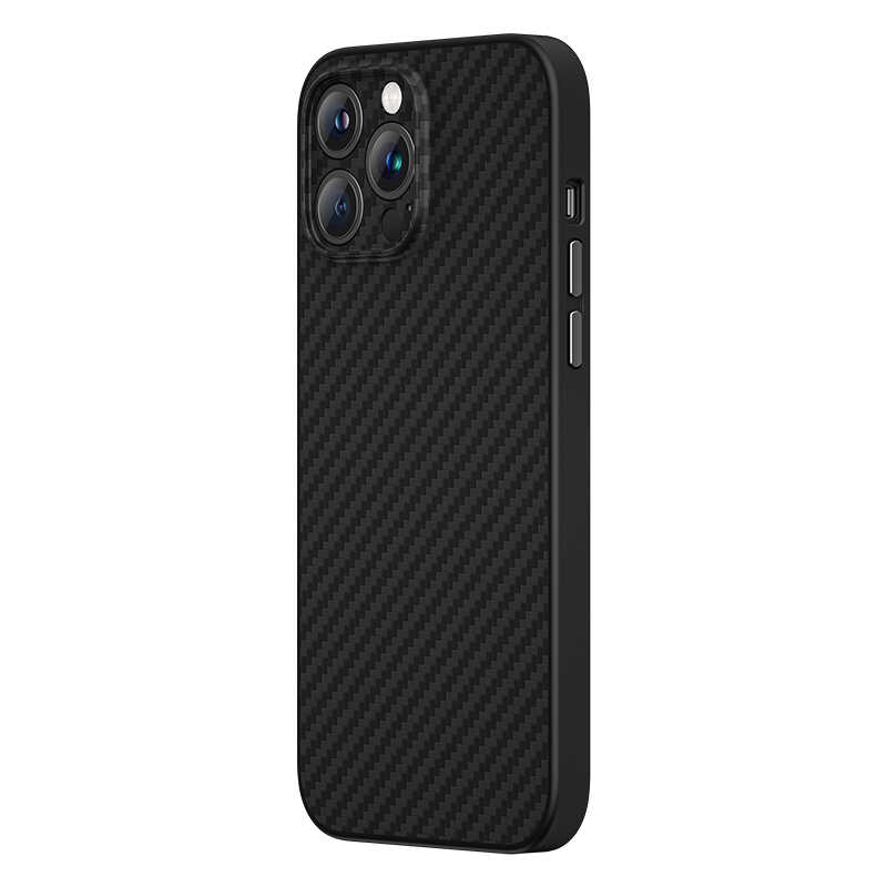 iPhone 13 Pro Max Kılıf Karbon Fiber Benks Hybrid Kevlar Kılıf