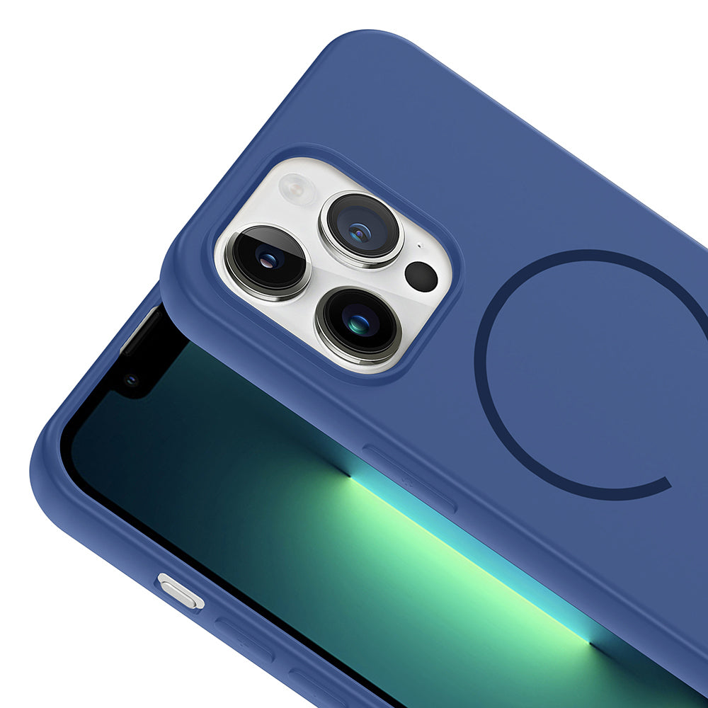 iPhone 13 Pro Max Kılıf M-safe Şarj Özellikli Zore Meta Kılıf