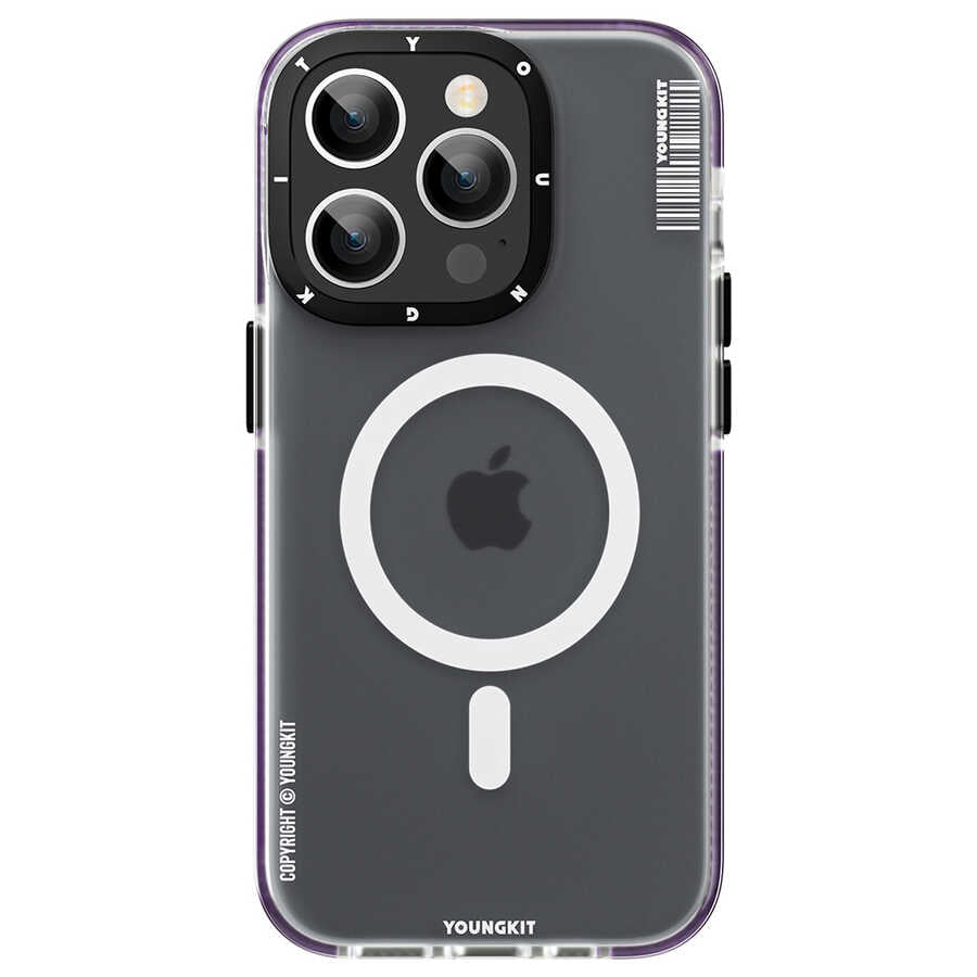 iPhone 13 Pro Max Kılıf M-safe Şarj Özellikli Youngkit Jane Sand Serisi Kılıf