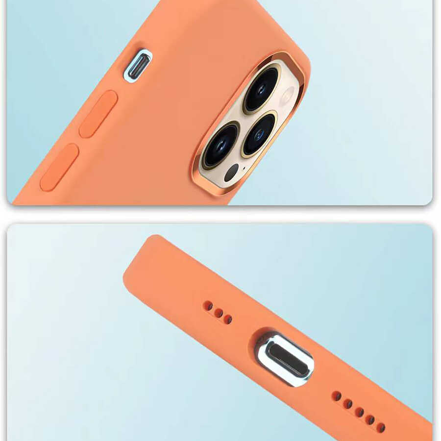 iPhone 13 Pro Max Kılıf Wiwu M-safe Magnetic Silikon Kılıf