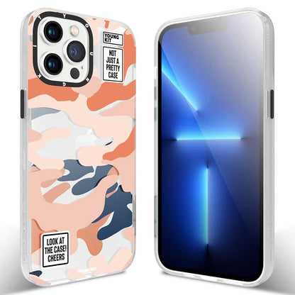 iPhone 13 Pro Max Kılıf YoungKit Kamuflaj Serisi Kılıf