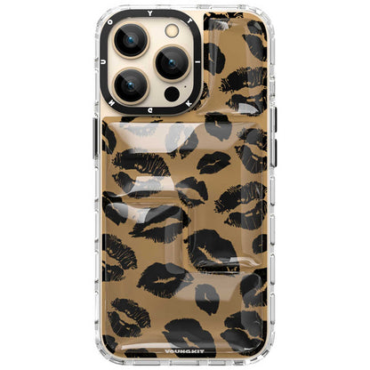 iPhone 13 Pro Max Kılıf YoungKit Leopard Article Serisi Kılıf