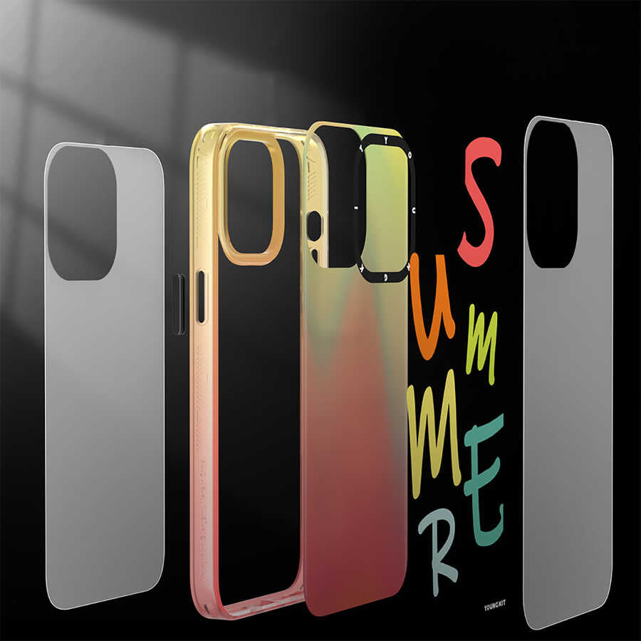 iPhone 13 Pro Max Kılıf YoungKit Summer Serisi Kılıf