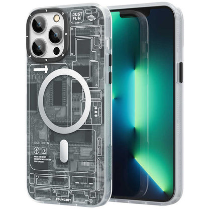 iPhone 13 Pro Max Kılıf YoungKit Technology Serisi Kılıf