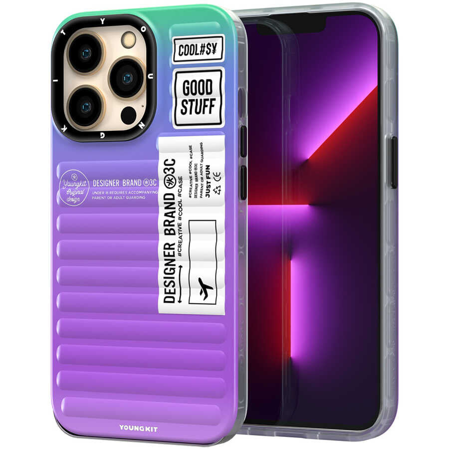 iPhone 13 Pro Max Kılıf YoungKit The Secret Color Serisi Kılıf