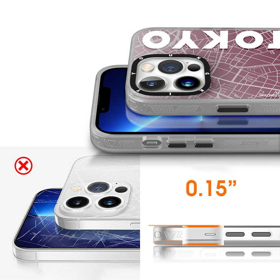 iPhone 13 Pro Max Kılıf YoungKit World Trip Serisi Kılıf