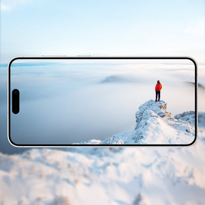 iPhone 13 Zore 3D Oliv HD Temperli Cam Ekran Koruyucu + Kolay Uygulama Aparatı