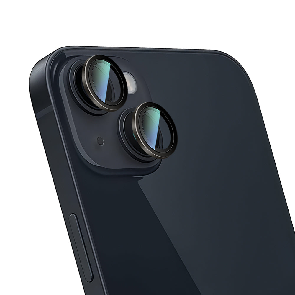 iPhone 14 CaseWorld Alloy Serisi Oleofobik Anti Reflective Kamera Lens Koruyucu