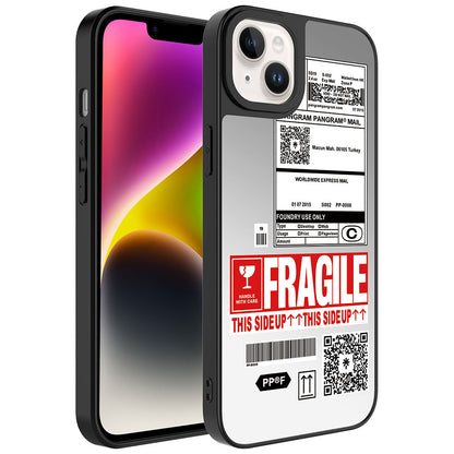 iPhone 14 Kılıf Aynalı Desenli Kamera Korumalı Parlak Zore Mirror Kılıf