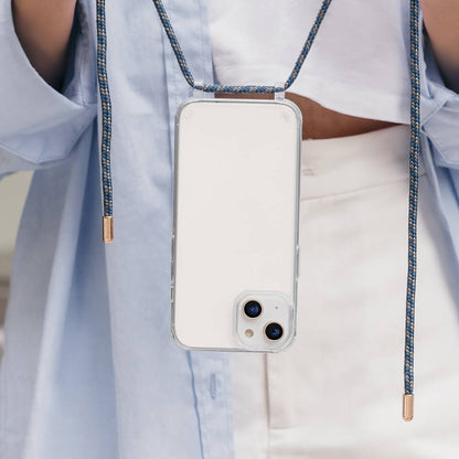iPhone 14 Kılıf Boyun Askılı Şok Önleyicili Şeffaf Lisanslı Switcheasy Play Kılıf