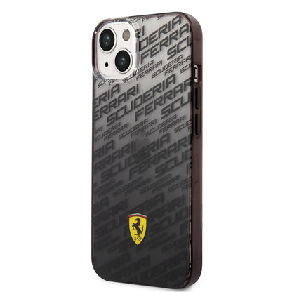 iPhone 14 Kılıf Ferrari orijinal Lisanlı Transparan SF Baskılı Dizayn Kılıf