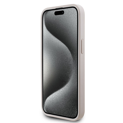 iPhone 14 Kılıf Guess Orijinal Lisanslı M-safe Şarj Özellikli 4G Desen Yazı Logolu Kılıf