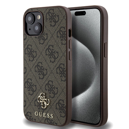 iPhone 14 Kılıf Guess Orijinal Lisanslı M-safe Şarj Özellikli Small 4G Classic Kılıf