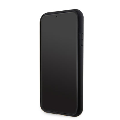 iPhone 14 Kılıf Guess Orijinal Lisanslı M-safe Şarj Özellikli Yazı Logolu Saffiano Classic Kılıf