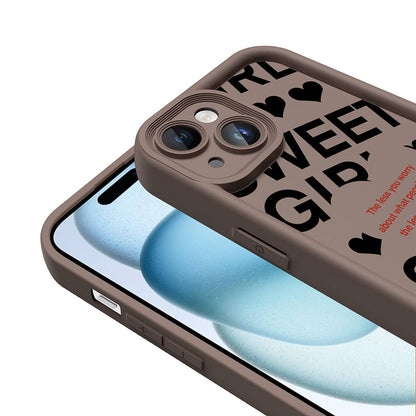 iPhone 14 Kılıf Kamera Korumalı Baskılı Arka Yüzey Zore Klas Kılıf