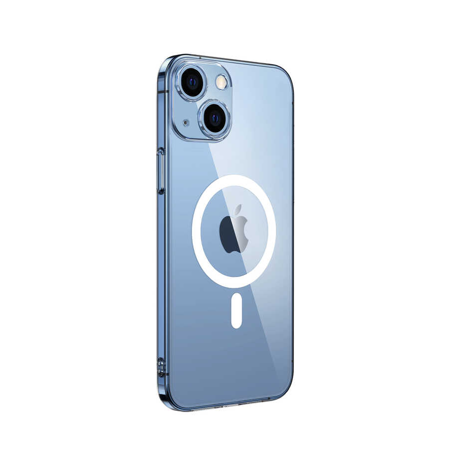 iPhone 14 Kılıf Kamera Korumalı M-safe Sert PC Zore Porto Kılıf